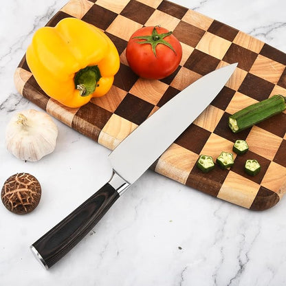 8 Inch Chef Knife Professional Cooking Knife, Ultra Sharp High Carbon Stainless Steel Paring knife