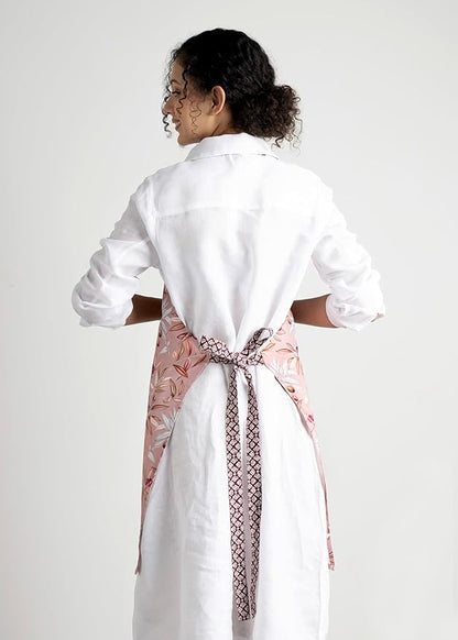Maison d' Hermine 100% Cotton Apron for women with Pocket Kitchen Chef Apron for Men Cooking Spring Summer