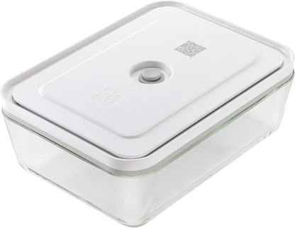 ZWILLING Fresh Save 36812-100 Fresh & Save Vacuum Glass Fridge Box, 0.6 gal (2 L) Sealed Storage Container