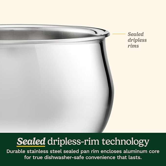 Cuisinart PureClad™ Triple-Ply 1.5 Qt. Stainless Steel Saucepan with Cover, PCT19-16