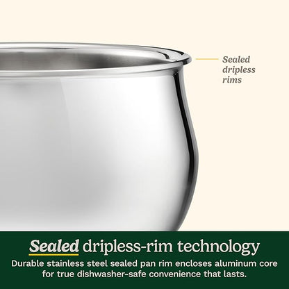 Cuisinart PureClad™ Triple-Ply 1.5 Qt. Stainless Steel Saucepan with Cover, PCT19-16