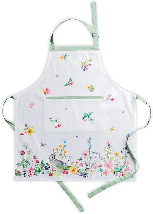 Maison d' Hermine 100% Cotton Apron for women with Pocket Kitchen Chef Apron for Men Cooking Spring Summer