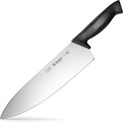 Cuisine Pro 10-Inch Chef Knife – NSF Certified High Carbon Stainless Steel Blade – Extra-Wide Razor-Sharp Edge – Ergonomic Non-Slip Handle – Dishwasher Safe