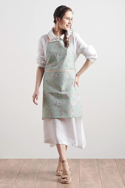 Maison d' Hermine 100% Cotton Apron for women with Pocket Kitchen Chef Apron for Men Cooking Spring Summer
