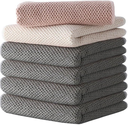 Barista Towels 12 Pack, Extra Thick Microfiber Coffee Cleaning Cloths for Espresso Machines, Steam Wands & Countertops – Essential Coffee Bar Accessories, 12”x12”