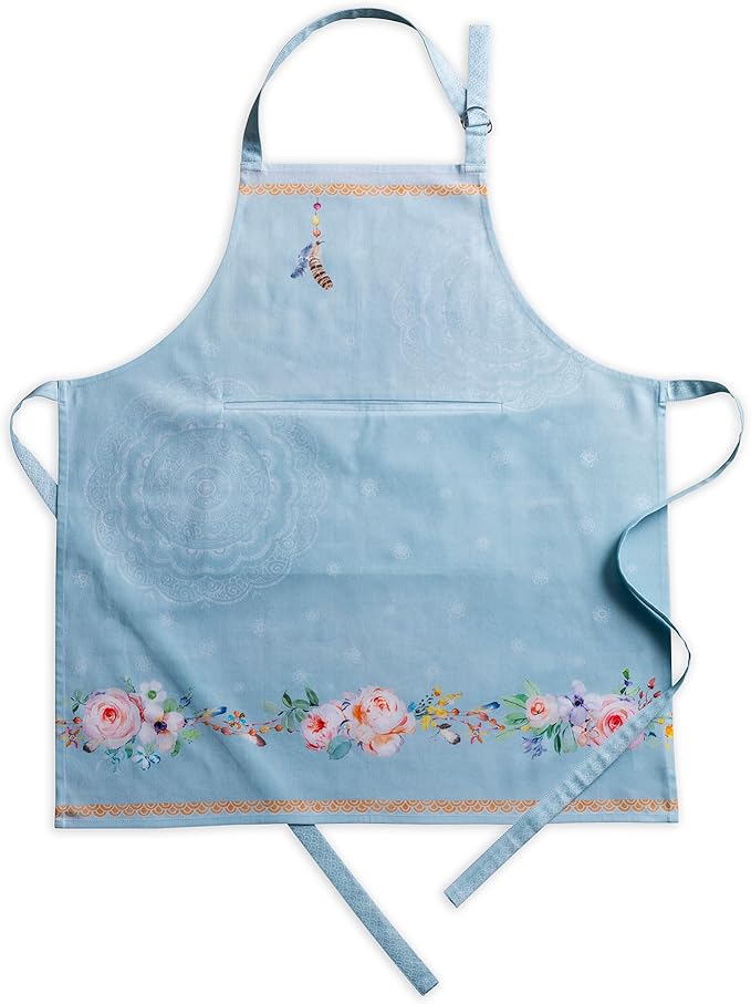 Maison d' Hermine 100% Cotton Apron for women with Pocket Kitchen Chef Apron for Men Cooking Spring Summer