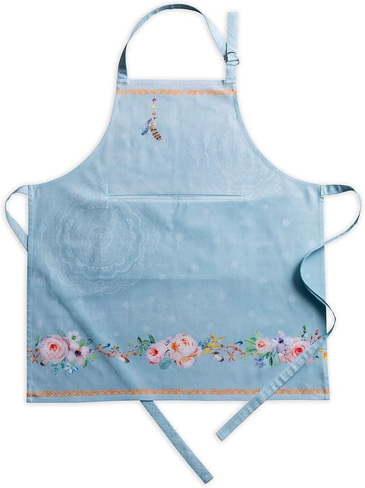 Maison d' Hermine 100% Cotton Apron for women with Pocket Kitchen Chef Apron for Men Cooking Spring Summer