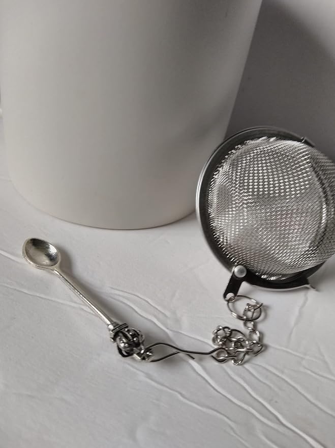 Spoon Charm Tea Infuser Ball for Herbal Tea Brewing