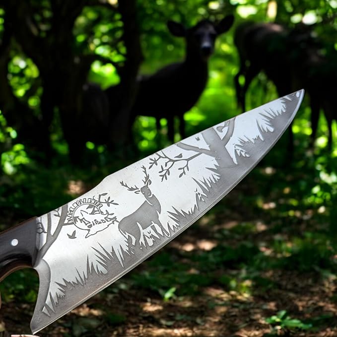 Chef Knife - 8 Inch Home Essentials Sharp Kitchen knife HC Steel Japanese Knife Paring knife, Birthday Gifts for Women/Men, Gifts for Mom/Dad, Kitchen Gadgets with Premium Gift Box