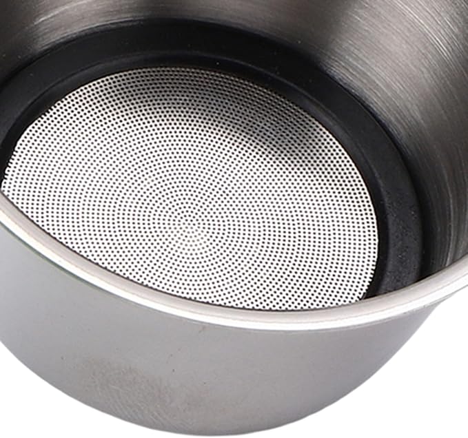 Reusable Stainless Steel Coffee Pod, Refillable Silicone Cup with Measuring Spoon for Machine