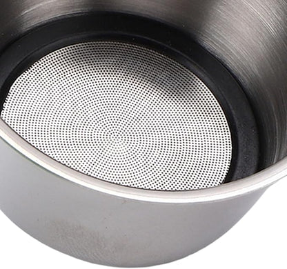 Reusable Stainless Steel Coffee Pod, Refillable Silicone Cup with Measuring Spoon for Machine