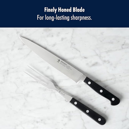 HENCKELS Classic Razor-Sharp 2-Piece Carving Set, German Engineered Informed by 100+ Years of Mastery