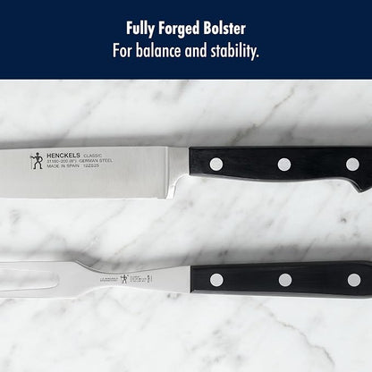 HENCKELS Classic Razor-Sharp 2-Piece Carving Set, German Engineered Informed by 100+ Years of Mastery