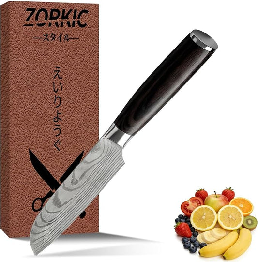 Kitchen Knife, High Carbon Stainless Steel Professional Sharp Chef Knife Set, Japanese Chefs Knives for Home Food Cooking Meat Cutting, Chopping Knife
