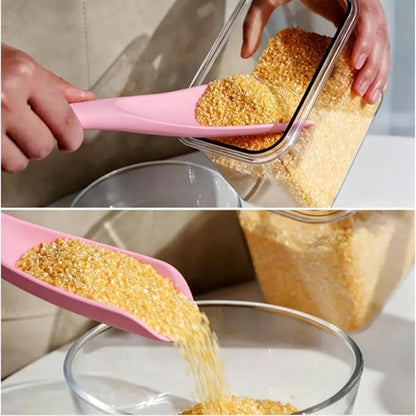 Cedar and Ash Spoon,Cedar and Ash Spoonula,Multifunction Spatula Cooking Spoon, Matte Kitchen Silicone Utensil for Cooking Serving Perfect Spatula for Pasta Salad (PINK)