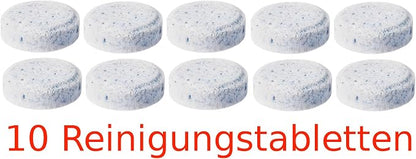 SIEMENS TZ80001B Cleaning Tablets EQ Bean to Cup Coffee Machines, White (Packaging may vary)