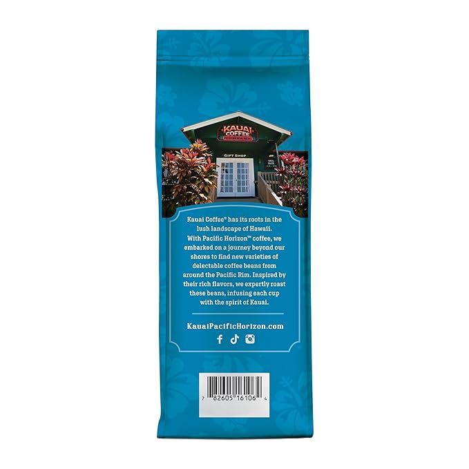 Kauai Coffee Ground Coffee – Smooth, Rich, Medium Roast – Light Floral Notes, Bright Aroma – Arabica Coffee, 10% Hawaiian with No Bitterness – Koloa Estate, 1 Pack of 10oz