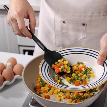 Silicone Cooking Spoon and Spatula (BakingSpatula-2pcs)