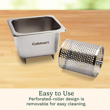 Cuisinart Stainless Steel Butter Wheel, Raised Bottom Butter Roller for Griddle for Golden Crust and Even Spread, Kitchen Grill Accessory for Burgers, Bread, BBQ, Cookouts, Tailgates (Pack of 6)