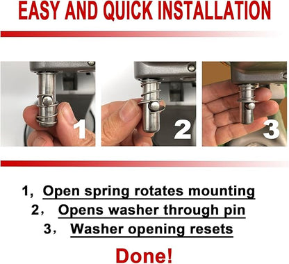 Spring and Washer For Kitchenaid Mixer Parts Replacement