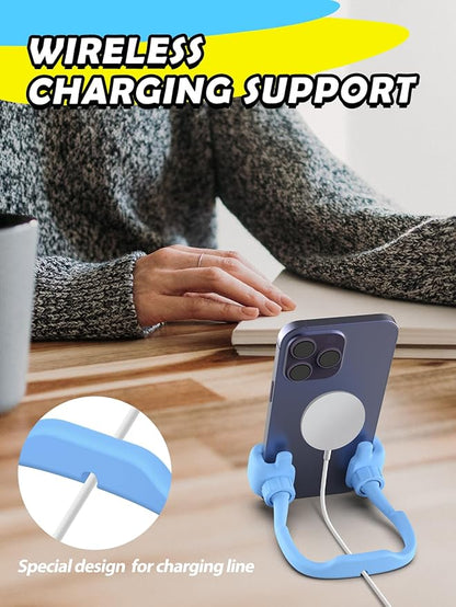 Gifts for Adults Men Women Teens: Girls Boys Gifts for Kids Thumbs Up Lazy Cell Phone Stand Holder for Desk Funny Gift for Dad Mom Wife Husband Teenage Stocking Stuffers Cool Gadget Trendy Stuff