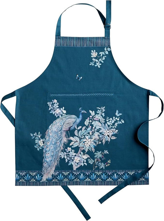Maison d' Hermine 100% Cotton Apron for women with Pocket Kitchen Chef Apron for Men Cooking Spring Summer