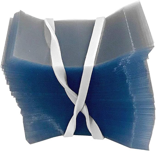 38 x 23 mm (Short) Clear Perforated Shrink Band for Vials, Dropper Bottles & Roll-On Bottles [Cap Diameter: 7/8"] Pack of 50