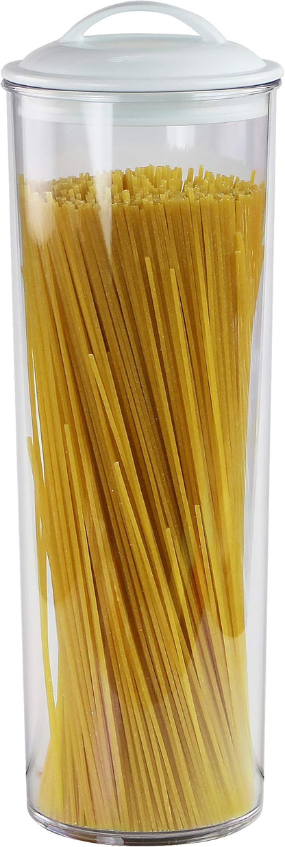 Calypso Basics by Reston Lloyd Acrylic Storage Canisters, Spaghetti, White