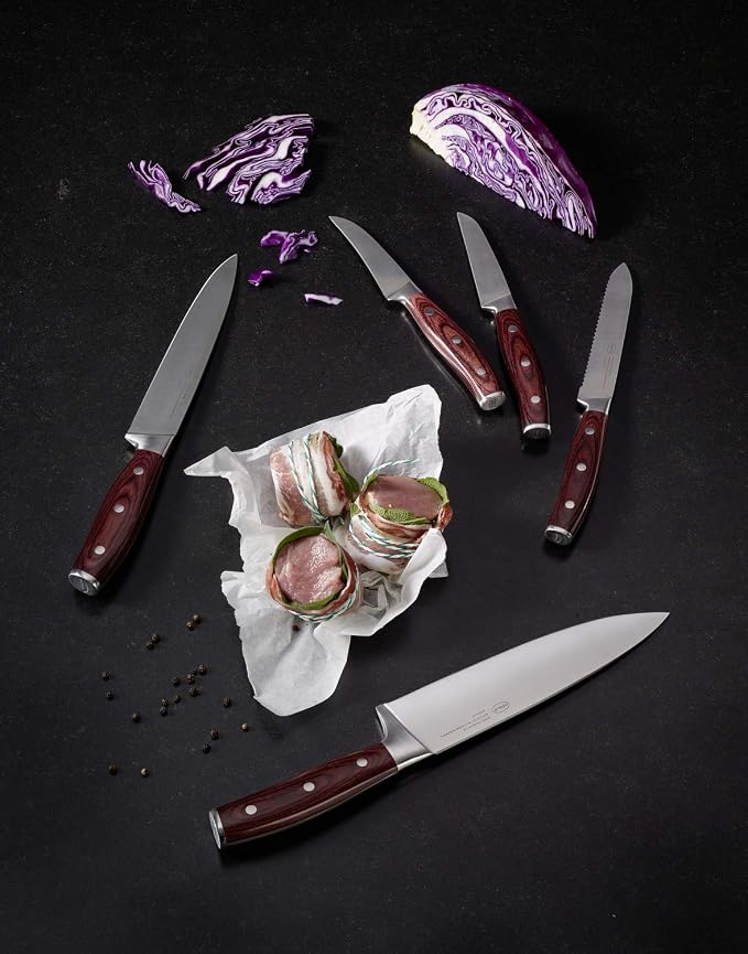 Rösle Rockwood Knife Collection, Santoku Knife, 6.8-inch Blade