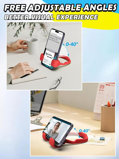 Gifts for Teens Girls Women Mom Wife Cell Phone Holder: Adjustable Thumbs Up Phone Stand Gift for Kids Adults Women Teenage Men Boy Grandma Funny Gadgets Trend Stuff Ideas Stocking Stuffer Gift