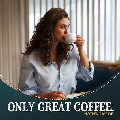 The Bean Organic Coffee Company Water Processed DECAF Le Bean, Dark French Roast, Ground Coffee, 16-Ounce Bags (Pack of 2), Café Molido Tostado Orgánico descafeinado
