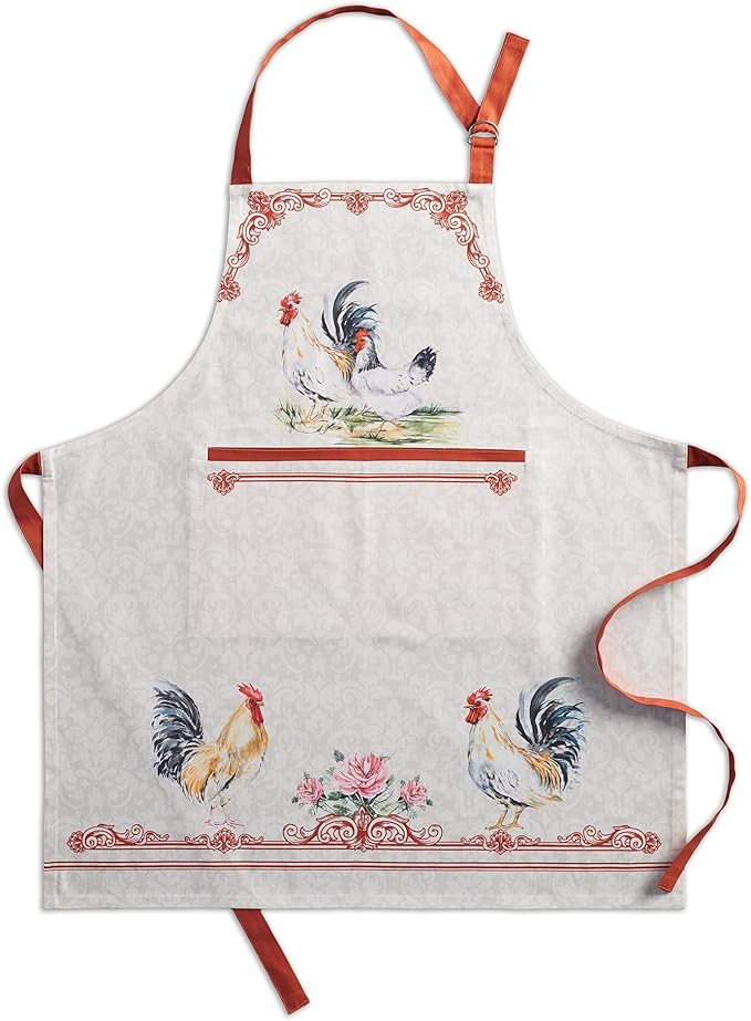 Maison d' Hermine 100% Cotton Apron for women with Pocket Kitchen Chef Apron for Men Cooking Spring Summer