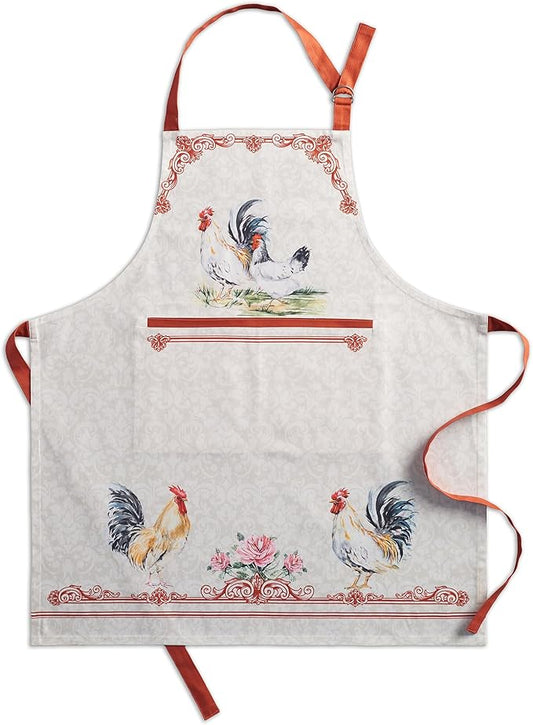 Maison d' Hermine 100% Cotton Apron for women with Pocket Kitchen Chef Apron for Men Cooking Spring Summer