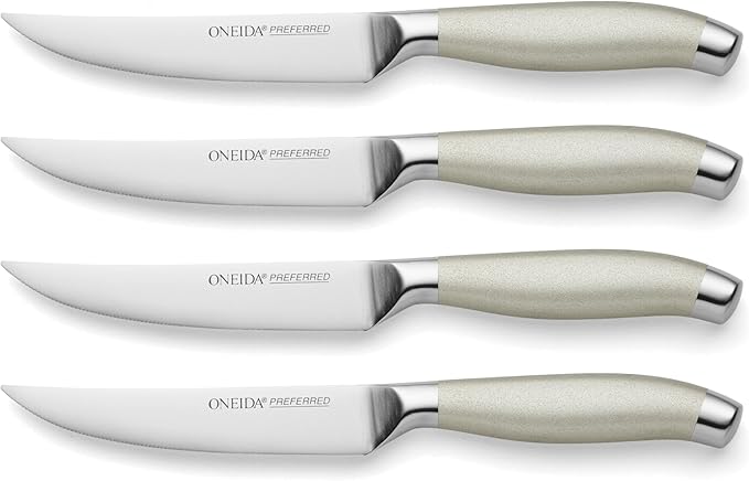 Oneida Preferred Stainless Steel Chef Knife – Heavy Duty Professional Kitchen Knife for Chopping, Slicing & Dicing, Metallic Finish