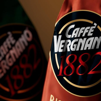 Caffe Vergnano Riserva Torino Cremoso Arabica Robusta Coffee Beans, 2.2 lb Bag - Medium Roast Whole Bean Espresso Blend for Espresso Machine, Moka Pot, Drip Coffee Maker & French Press
