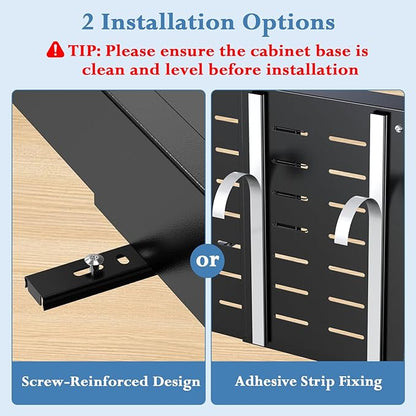 Aisslro Under Sink Organizer, 2 Tier Under the Sink Storage, Expandable Adjustable Slide Out Pull Out Under Cabinet Organizers Shelf, for Kitchen Bathroom Pantry Closet Organization, Black