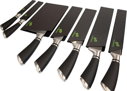 EVERPRIDE 7-Piece Knife Guard Set, Universal Blade Cover Knife Sheaths for Chef and Kitchen Knives Durable Knife Edge Guards Include Multiple Sizes to Protect Your Full Set of Knives