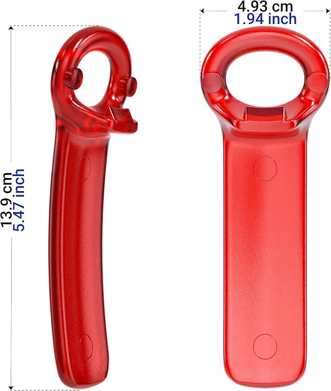 1 Pcs Readaeer Jar Opener for Weak Hand & Seniors with Arthritis (Red)