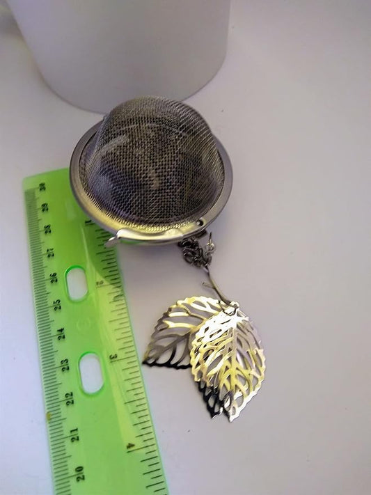 Leaves Tea Infuser Ball for Brewing Loose Dried Herbal Teas