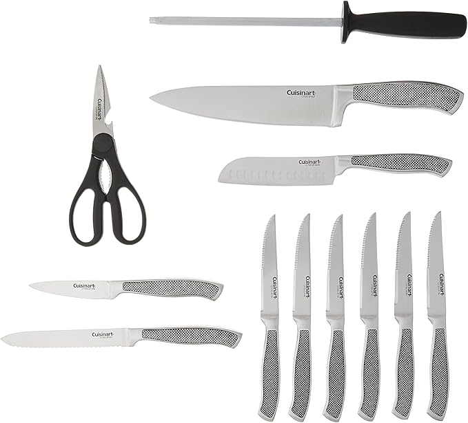 Cuisinart C77SS-13P 13-pc. Graphix Collection Block Set, Stainless Steel