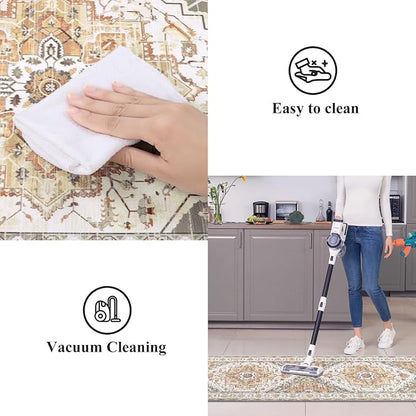 Cushioned Kitchen Rug Sets 3 Piece Anti Fatigue Mats for Floor Non Slip Waterproof Runner for Home Office, Sink, Laundry