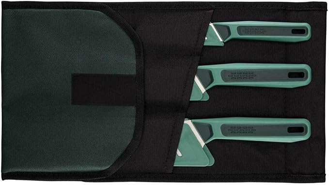 Gerber Gear ComplEAT Knife Set - Camp Cutting Set with Paring Knife with Sheaths, Serrated Utility & Chef's - Dishwasher-Safe
