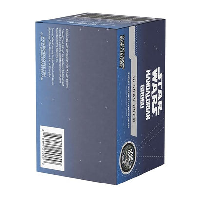 Bones Coffee Company Star Wars Beskar Brew Coffee - Medium Roast - Whole Bean - 100 Percent Low-Acid Arabica Coffee Beans - Blonde Brownie Flavor - 12 Oz