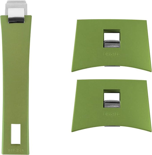 Cristel Mutine Spplmavt Set of Handles, Green