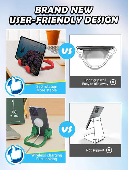 Trendy Gifts for Teens Girls Boys Adults Cell Phone Stand: UPGRADE Adjustable Thumbs Up Lazy Phone Holder for Desk Fun Birthday Gifts Ideas for Kids Teenage Women Men Stocking Stuffers Cool Gadgets