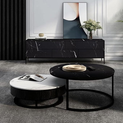 practicalWs 17.71" x 78.7" Marble Contact Paper Black/White Peel and Stick Wallpaper Thicken Self Adhesive Black Wallpaper for Countertops Cabinets Decorative Easy to Remove Upgrade