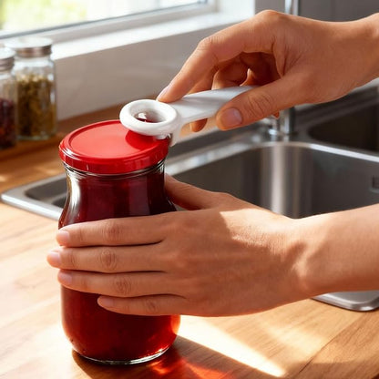 6 Pack Jar Key Opener for Weak Hands and Seniors Plastic Bottle Opener for Kitchen and Parties Effortless Jar Lid Vacuum Seal Popper Tool for Arthritis and Carpal Tunnel Relief