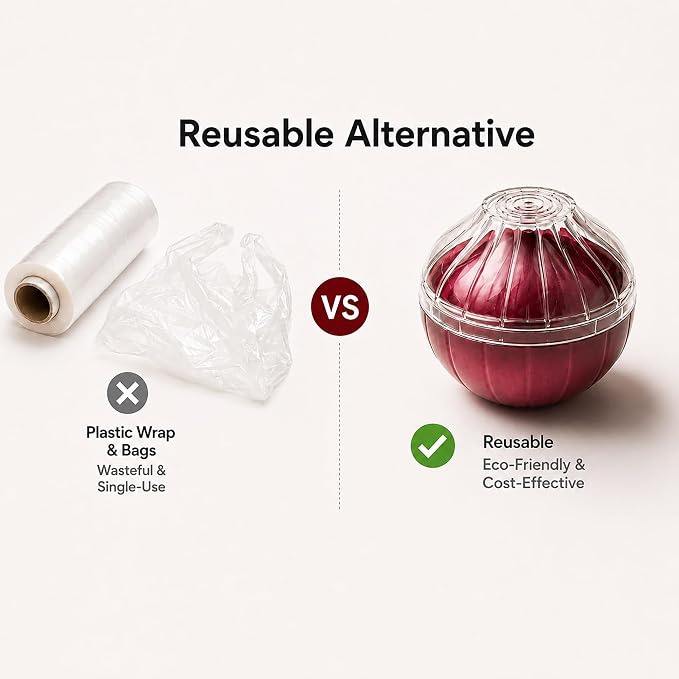 Onion Keeper - Reusable Onion Storage Containers