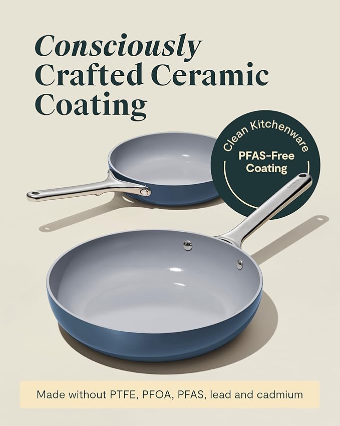 Caraway 8in + 10in Fry + 12in Fry Set Black