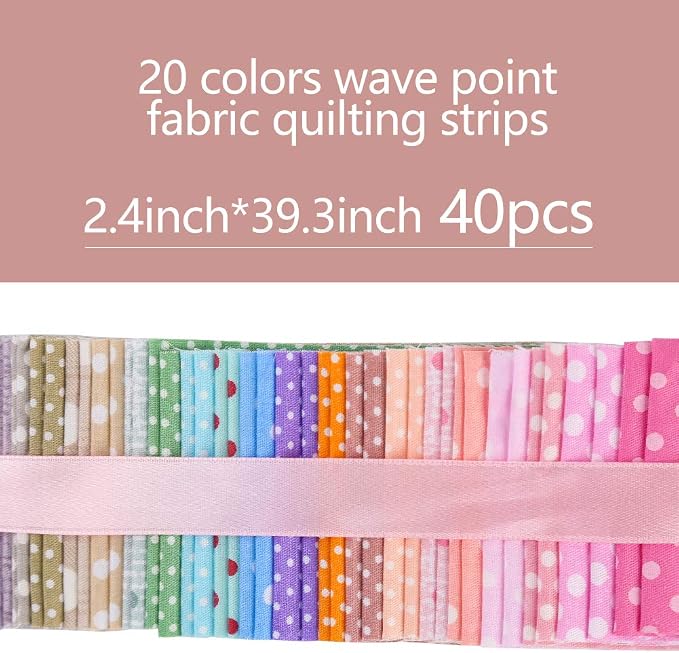 Jelly Roll Fabric, Roll Up Cotton Fabric Quilting Strips, Jelly Roll Strips for Quilting, Patchwork Craft, Patchwork Fabrics Sets with Different Patterns